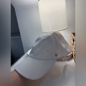 Lululemon White Baseball Cap